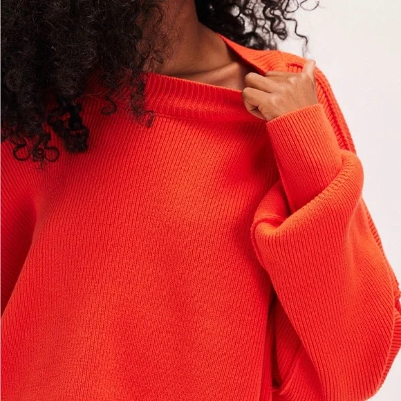 Free People Easy Street Crop Pullover - Picture 3 of 6